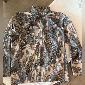 Sitka Camouflage Quarter-Zip Pullover